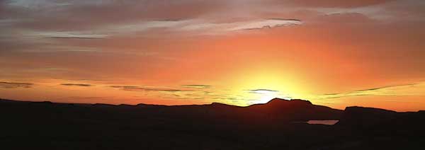 Sunrise over Crag Lough - Hadrian's Wall