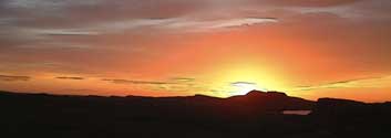 Sunrise over Crag Lough